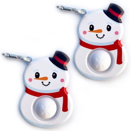 Top Trenz | OMG! Mega Pop Snowman – Single Pop Christmas Fidget Keychain