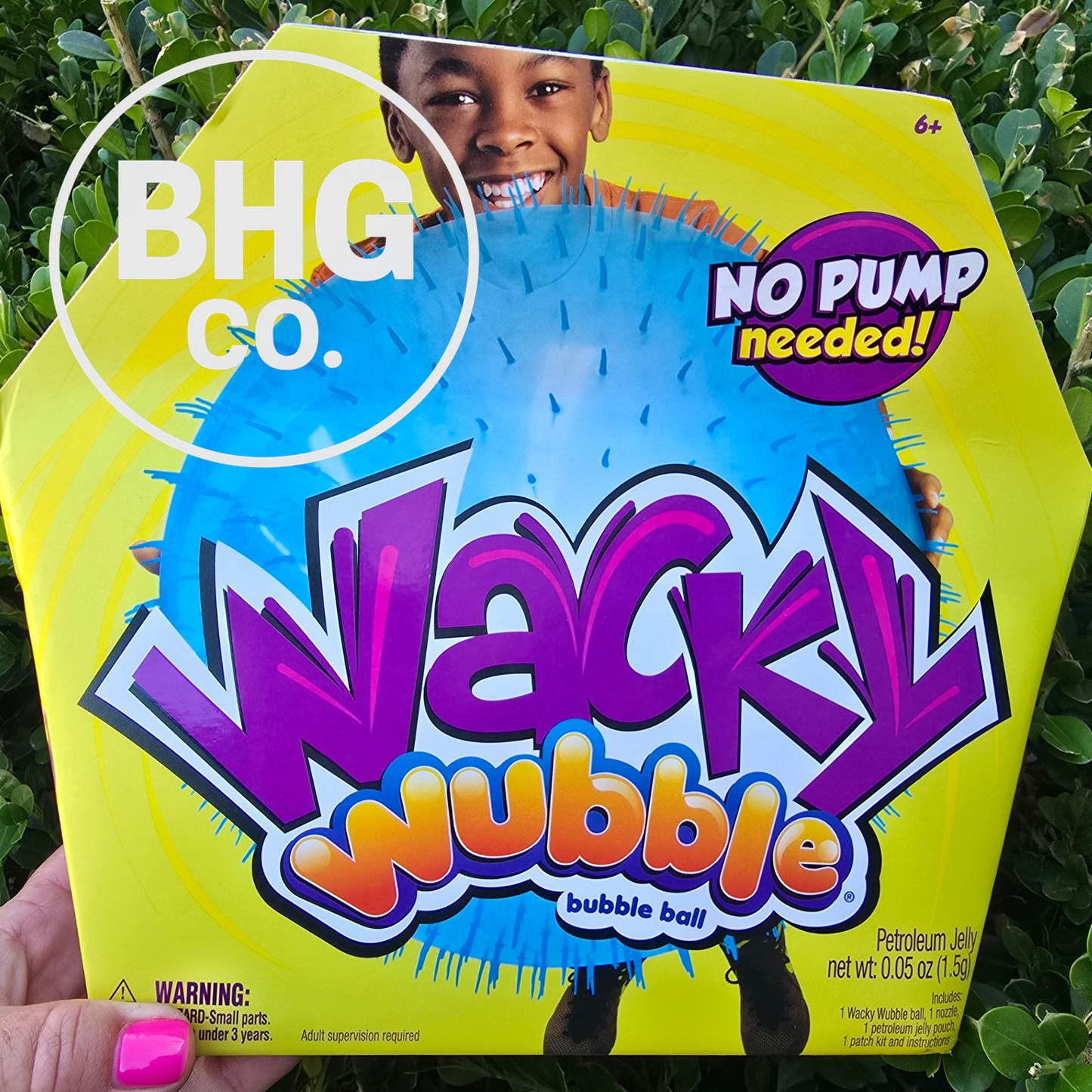 Wacky Wubble Bubble Ball – Blue