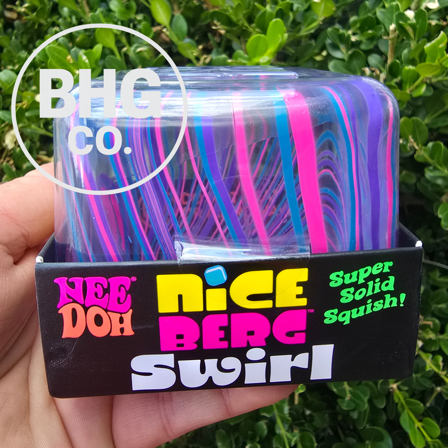 NeeDoh Swirl Nice Berg | Blue & Pink