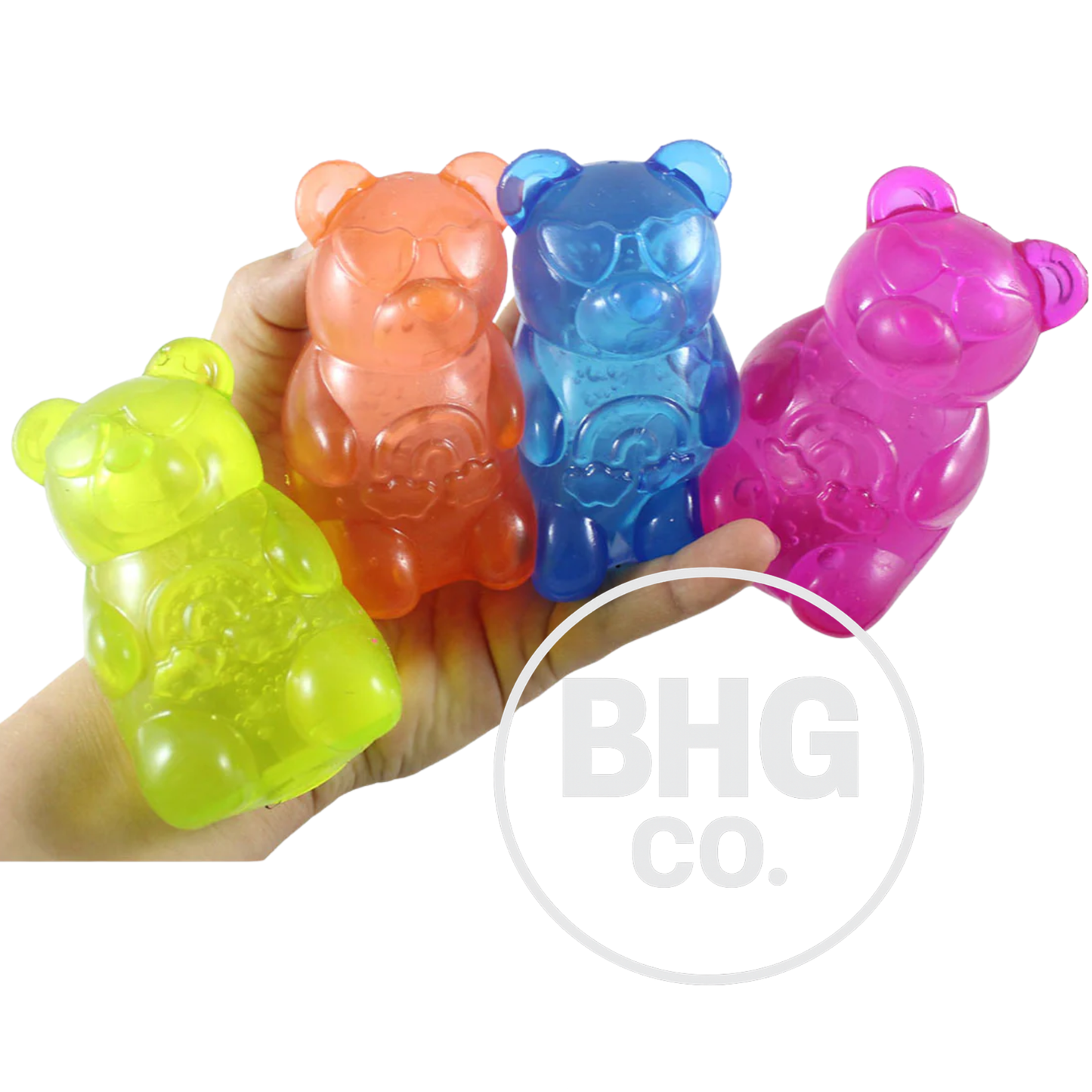 Jelly Filled Gummy Bear Squishy