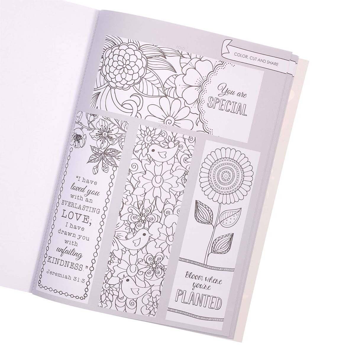 I Know the Plans I Have for You Adult Coloring Book