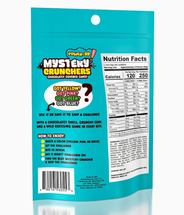 Mystery Crunchers Chocolatey Covered Candy