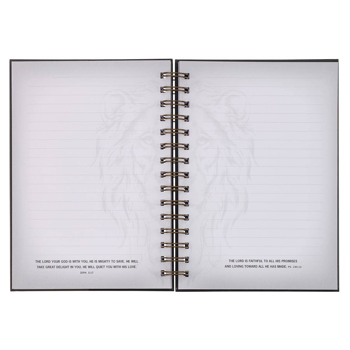 Strong Lion Wirebound Journal