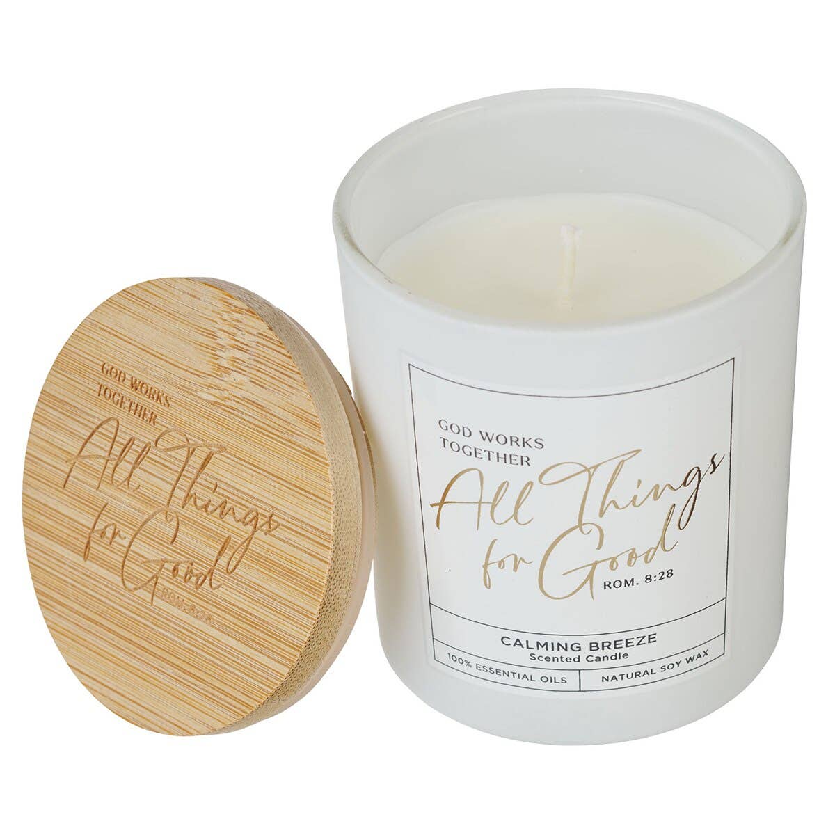 All Things for Good Calming Breeze Soy Candle – 4.5 oz