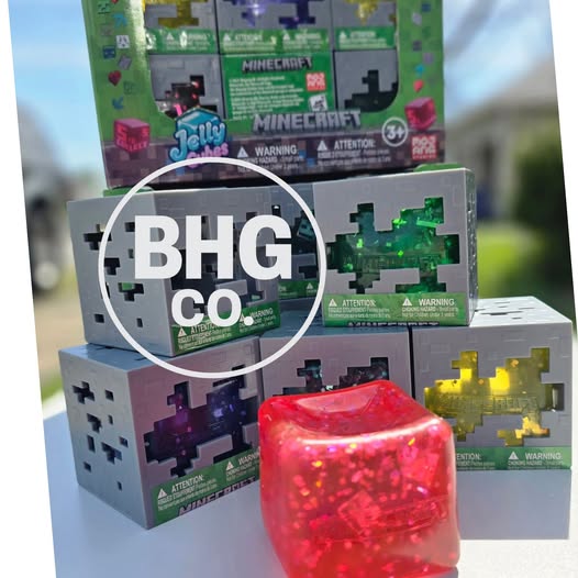 Minecraft Jelly Cube Squishy