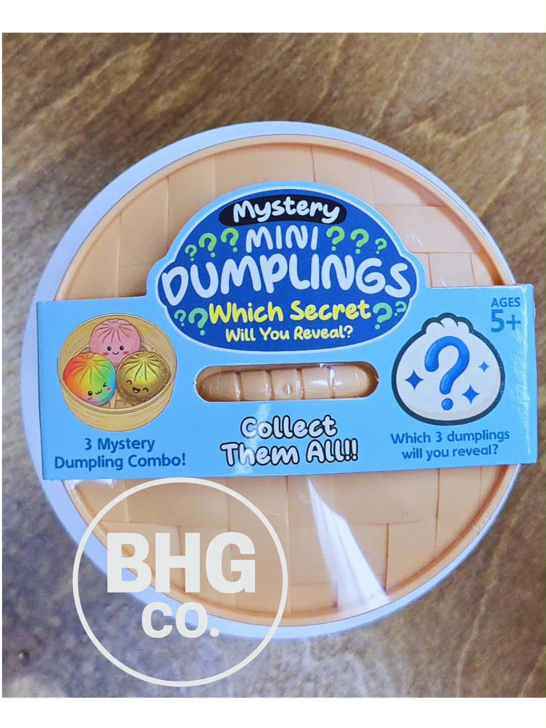 Mystery Mini Dumplings 3-Pack – Dough-Filled Dumplings