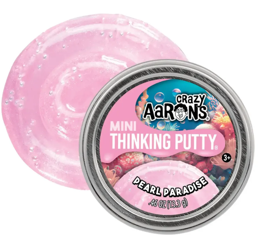 Crazy Aaron's Mini Pearl Paradise SCENTsory Thinking Putty