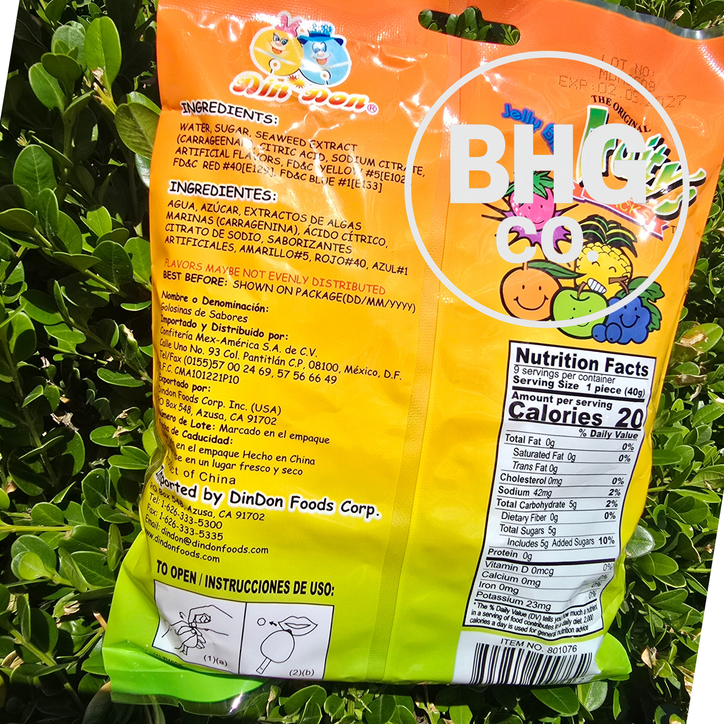 Jelly Fruit Burst Candy