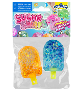 ORB Curiosities Sugar Swaps | Glitter Popsicles – Sensory Fidget 2-Pack