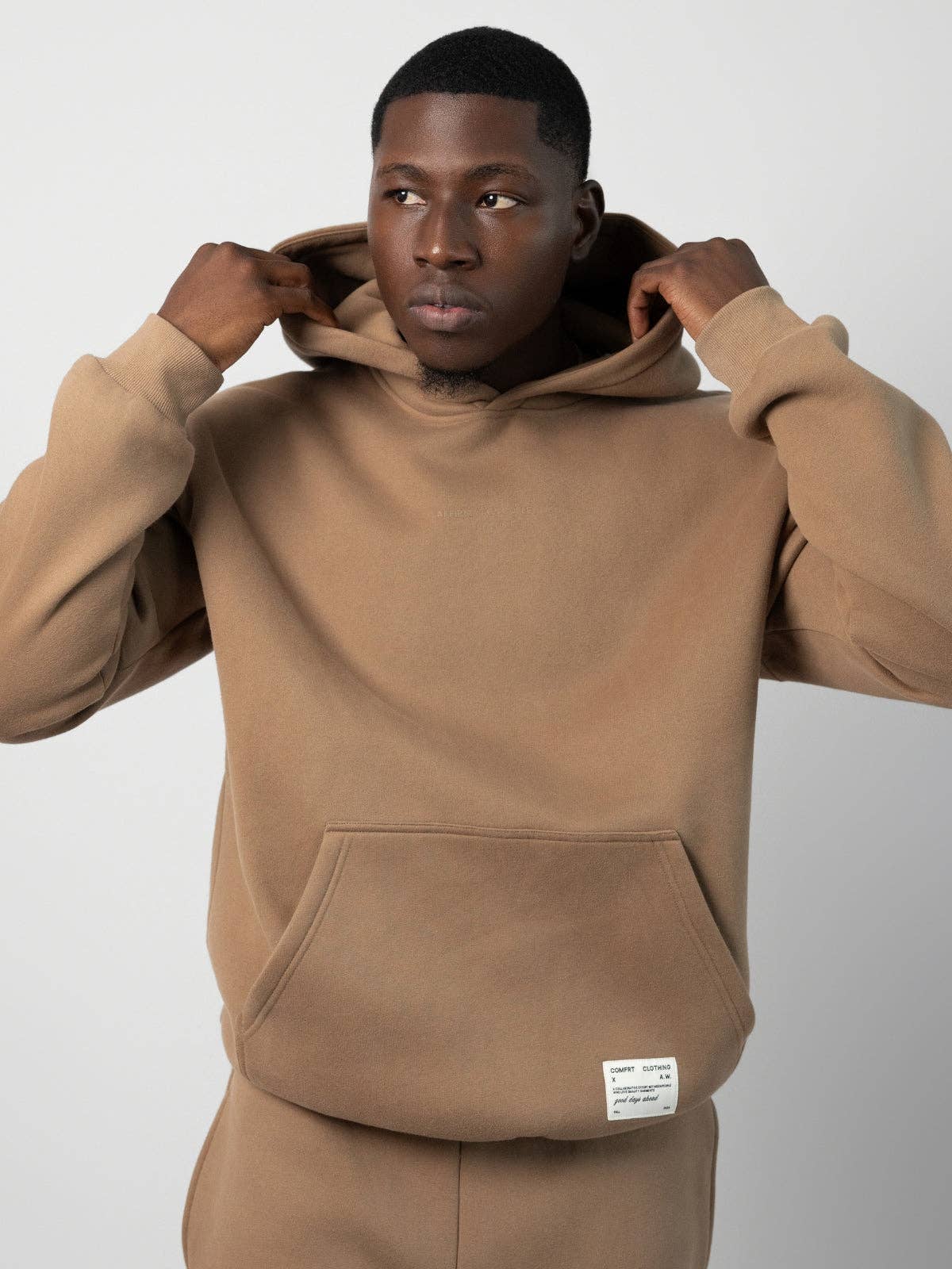 Comfrt | Affirmation Collection Hoodie - CloudTouch™ Heavyweight Oversized Fleece