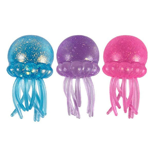 SugarSqueez Squishies® Maltose Jellyfish Glitter Squishy