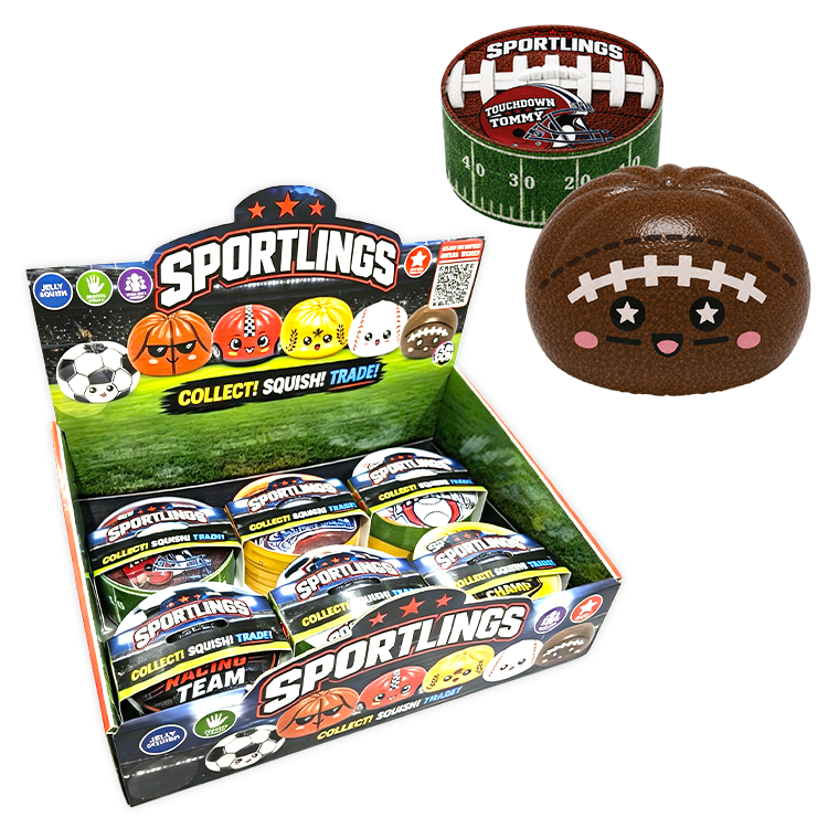 Fun Doh Sports Dumpling Squishy