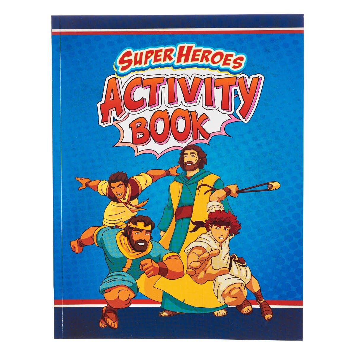 Super Heroes Bible Activity Book
