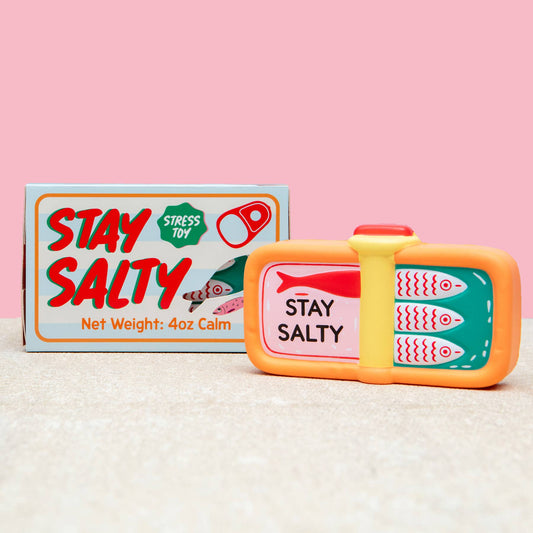 Boxer Gifts | Stay Salty Sardine Tin Squishy