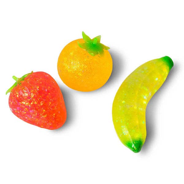 Scrunchems® Sugar Squish Glitter-Filled Fruit Basket  3 Pack