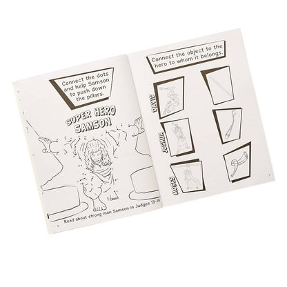 Super Heroes Bible Activity Book