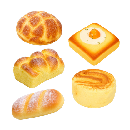 Fun Doh Bakery Slow-Rise Squishy – Kawaii Bread & Pastry Collection