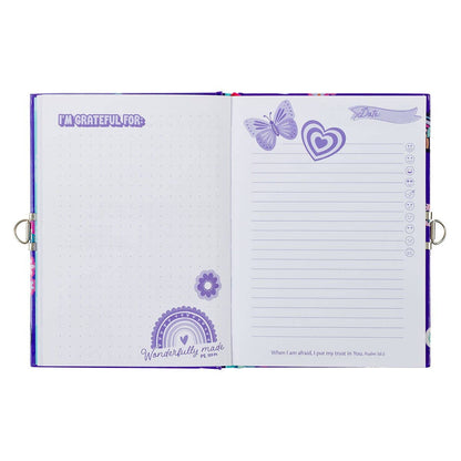 Shine for Jesus Stickers Secret Diary with Lock & Keys
