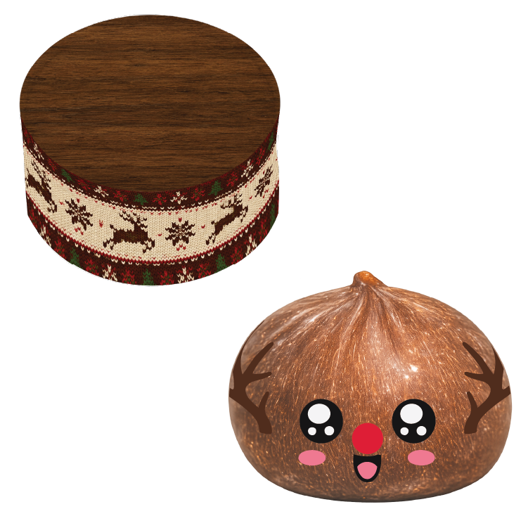 Fun Doh | Mystery Christmas Dumpling Squishy