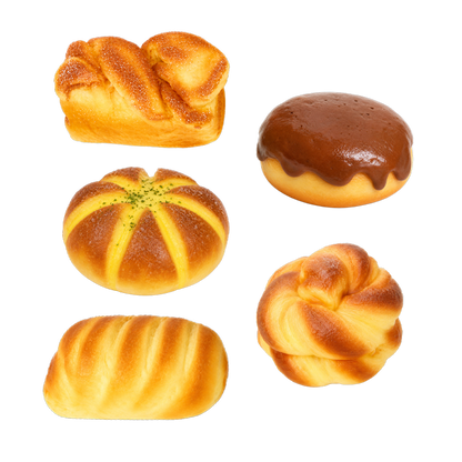 Fun Doh Bakery Slow-Rise Squishy – Kawaii Bread & Pastry Collection