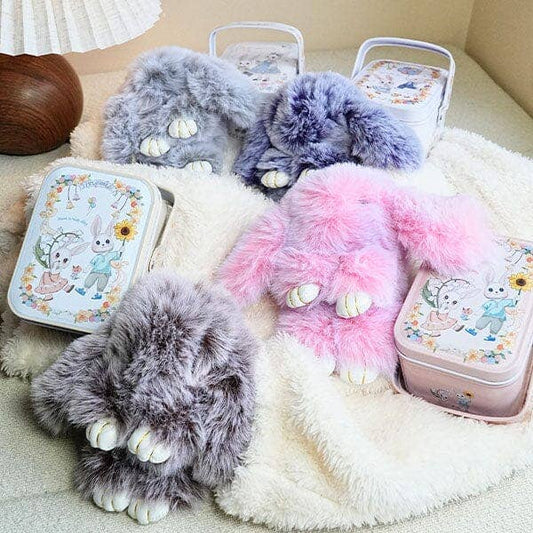 Bao Bunny™ Mystery Furry Kawaii Plush Keychain – Collectible Tin