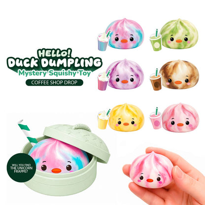Top Trenz | Hello! Duck Dumpling - Mini Coffee Shop Mystery Squishy