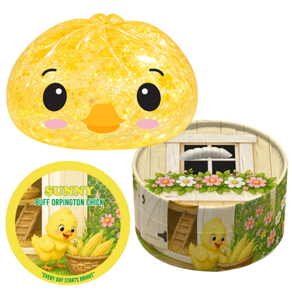 Fun Doh Barnyard Dumpling | Mystery Farm Animal Squishy with Matching Steamer