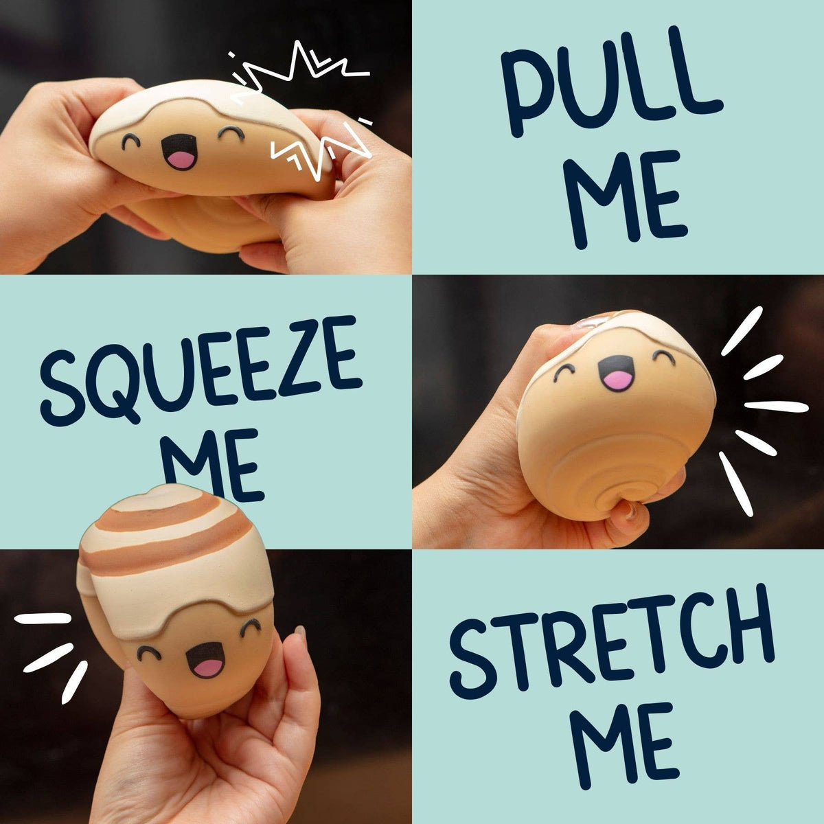 Boxer Gifts | Nice Buns Cinnamon Roll Squishy
