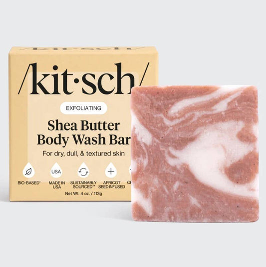 Kitsch Exfoliating Body Wash Bar – Hydrating & Gentle