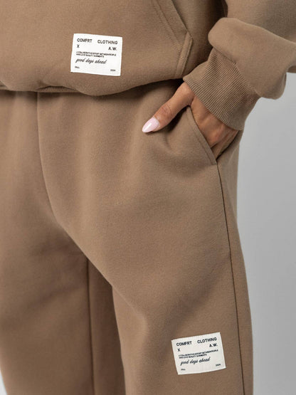Comfrt | Affirmation Collection Sweatpants - Buttery Soft Straight-Leg Lounge Pants