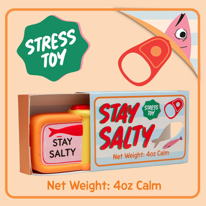 Boxer Gifts | Stay Salty Sardine Tin Squishy