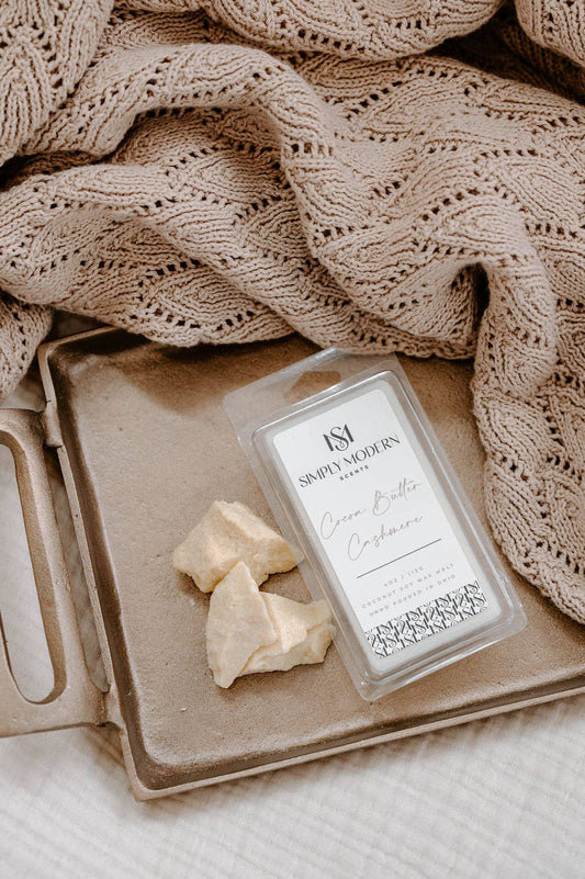 Simply Modern Scents | Cocoa Butter Cashmere - Coconut Soy Wax Melt