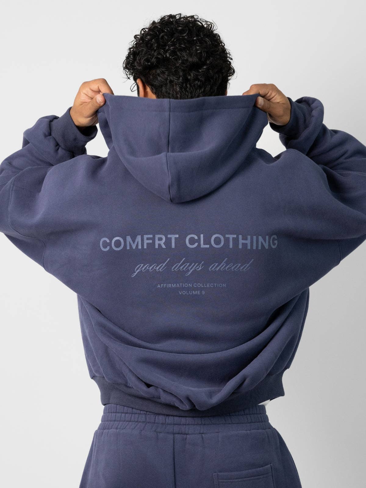 Comfrt | Affirmation Collection Hoodie - CloudTouch™ Heavyweight Oversized Fleece