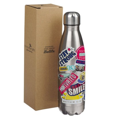 Stay Strong Kid Stainless Steel Water Bottle – 17 oz