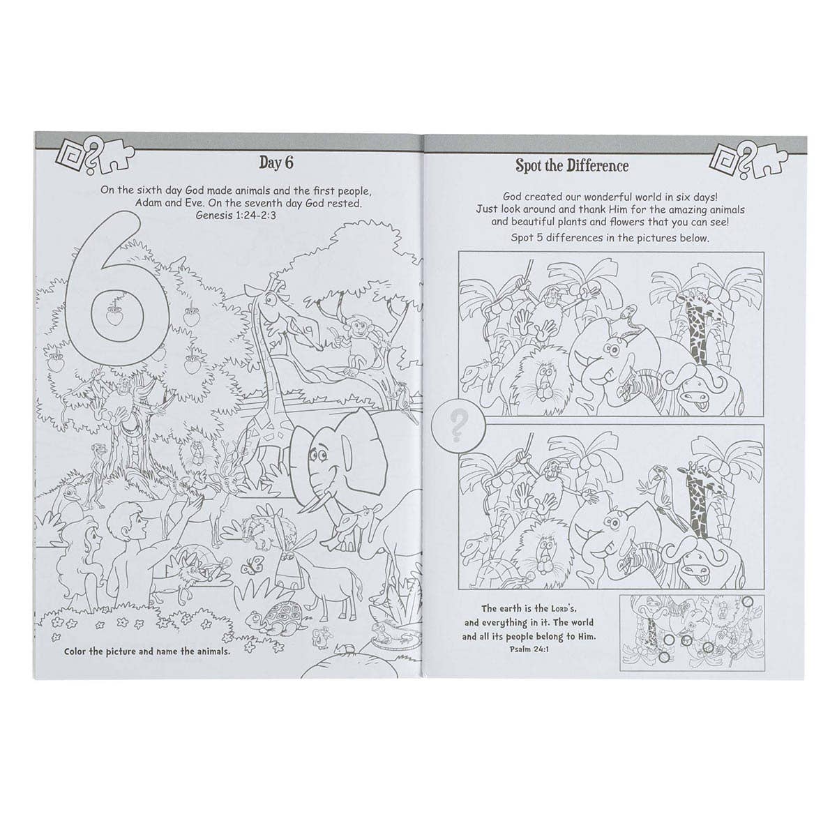Bible Story Activity Fun Book