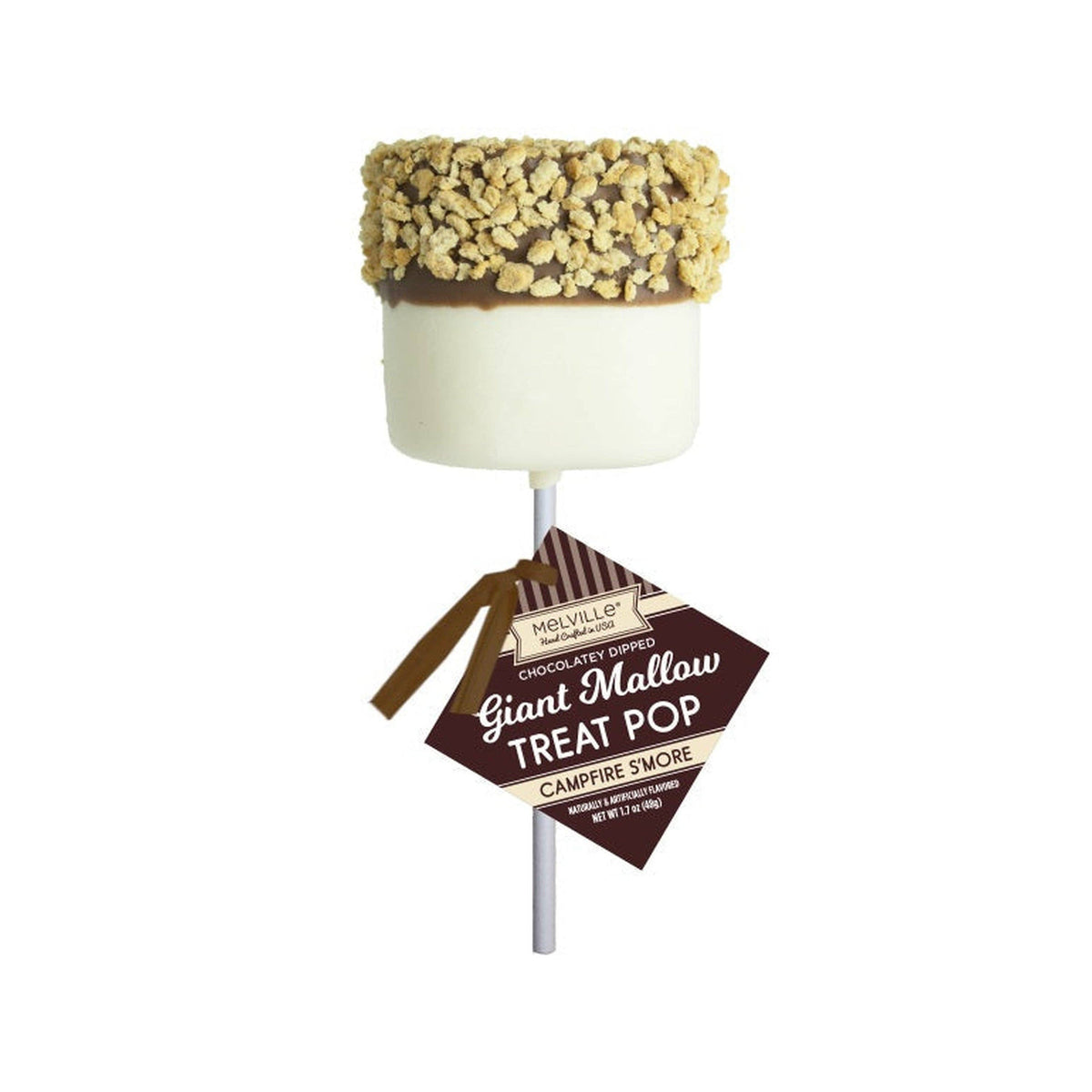 Melville | Giant Graham Cracker S'More Marshmallow Pop