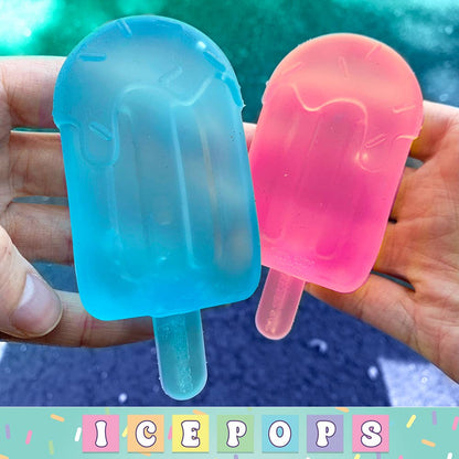 Top Trenz | Super Duper Sugar Squisher Mini Ice Pops | 2-Pack