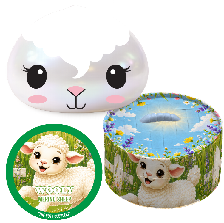 Fun Doh Barnyard Dumpling | Mystery Farm Animal Squishy with Matching Steamer