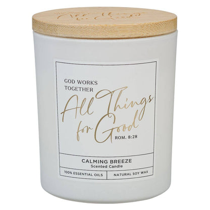 All Things for Good Calming Breeze Soy Candle – 4.5 oz