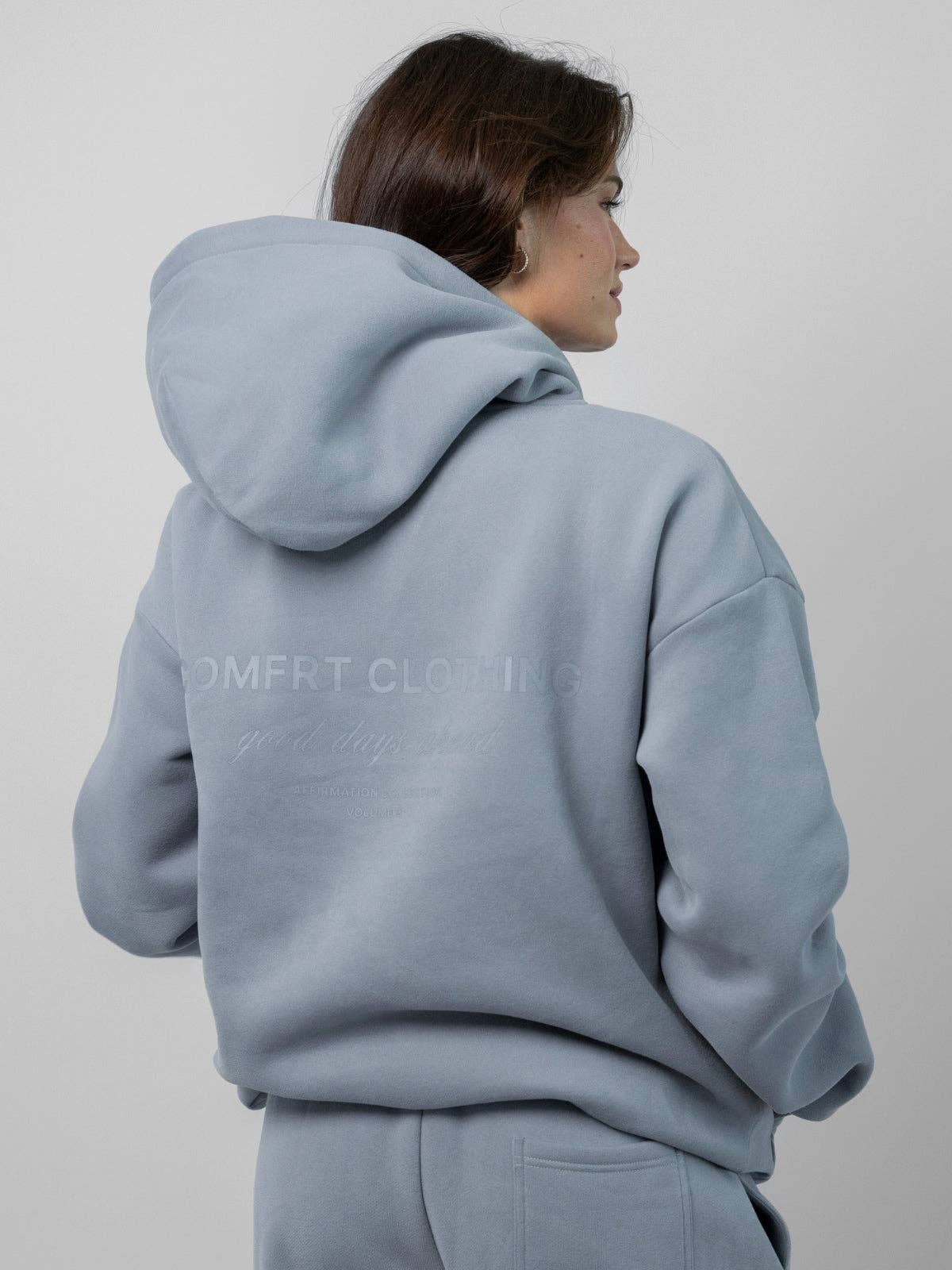 Comfrt | Affirmation Collection Hoodie - CloudTouch™ Heavyweight Oversized Fleece