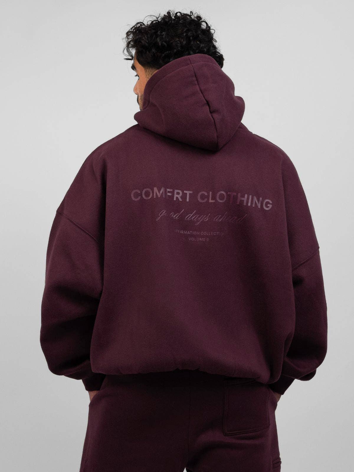 Comfrt | Affirmation Collection Hoodie - CloudTouch™ Heavyweight Oversized Fleece