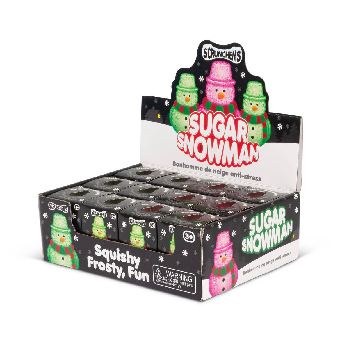 Scrunchems® Sugar Snowman Squishy
