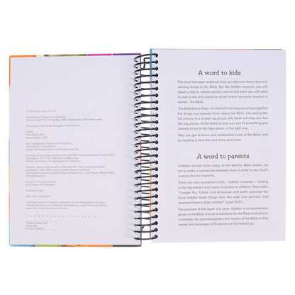 The Bible Made Easy for Kids – Wirebound Edition