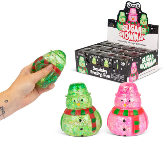 Scrunchems® Sugar Snowman Squishy