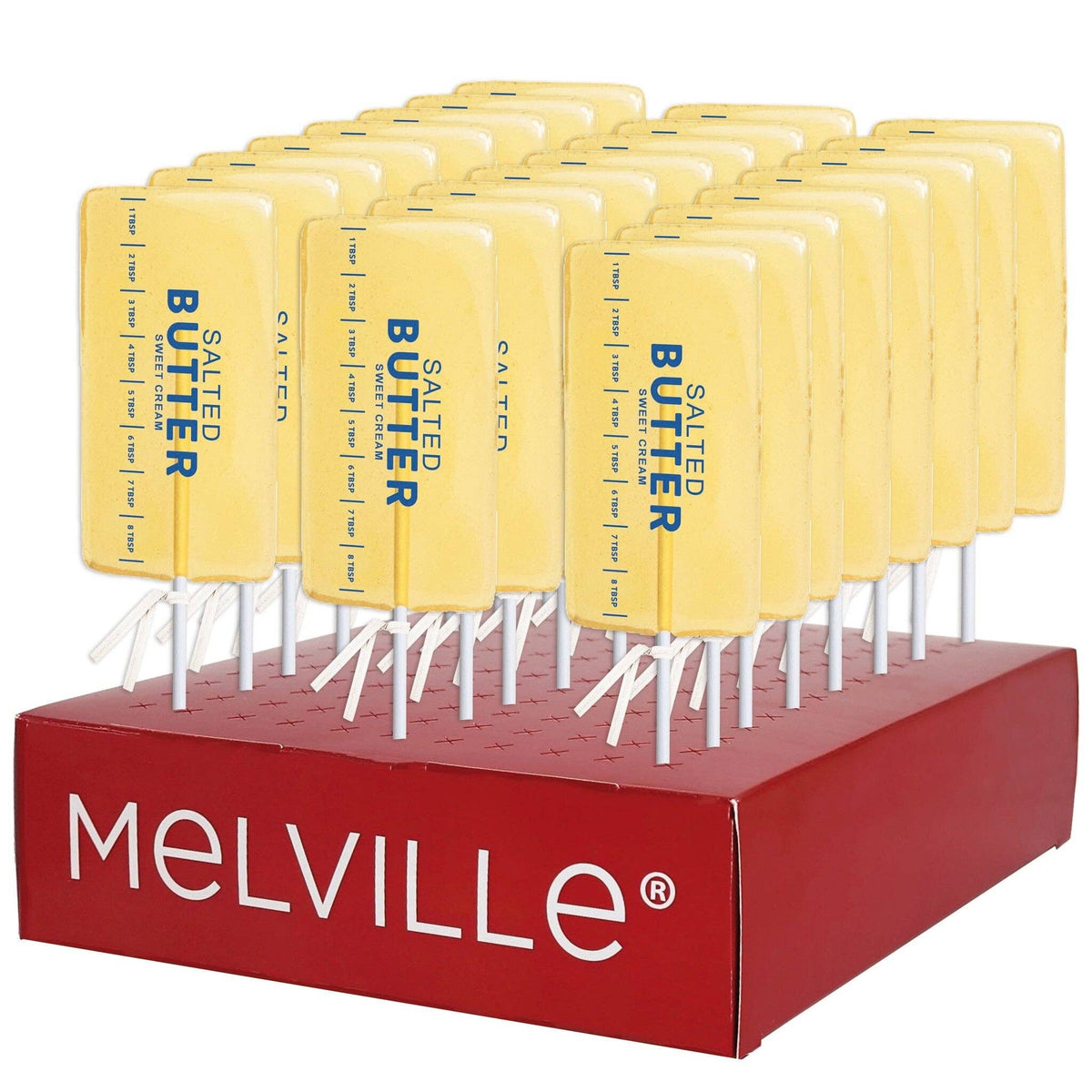 Melville | Salted Butter Lollipops - Honey Butter & Sweet Cream Candy