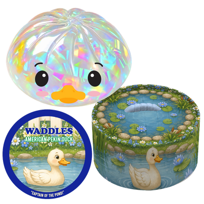 Fun Doh Barnyard Dumpling | Mystery Farm Animal Squishy with Matching Steamer