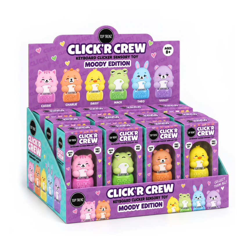 Top Trenz | CLICK’R CREW Keyboard Clickers - Moody Edition