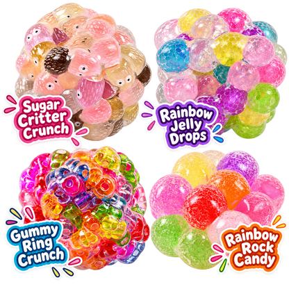 Crunch & Squish™ Crunchy Stress Ball - Candy Series