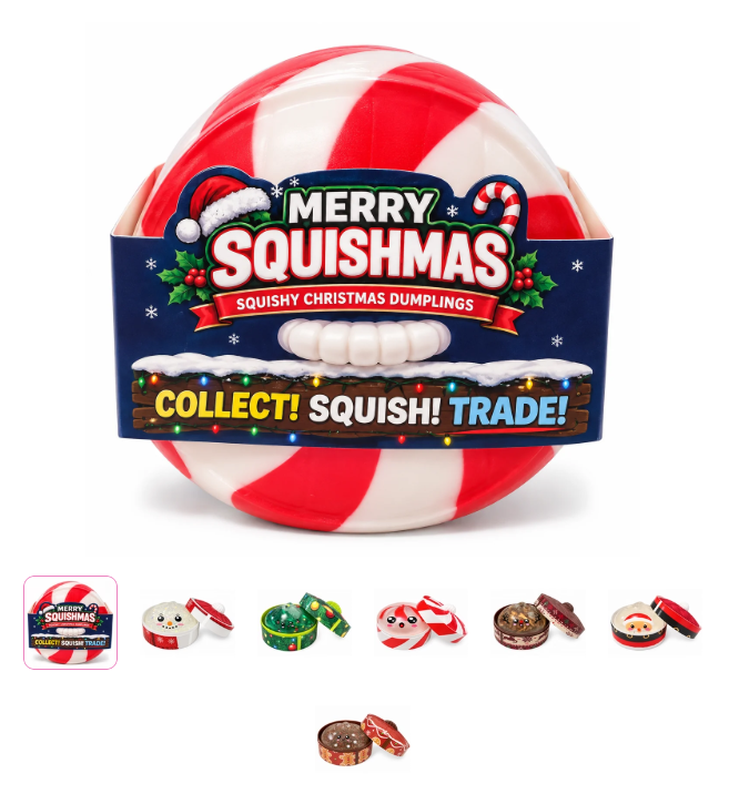 Fun Doh | Mystery Christmas Dumpling Squishy