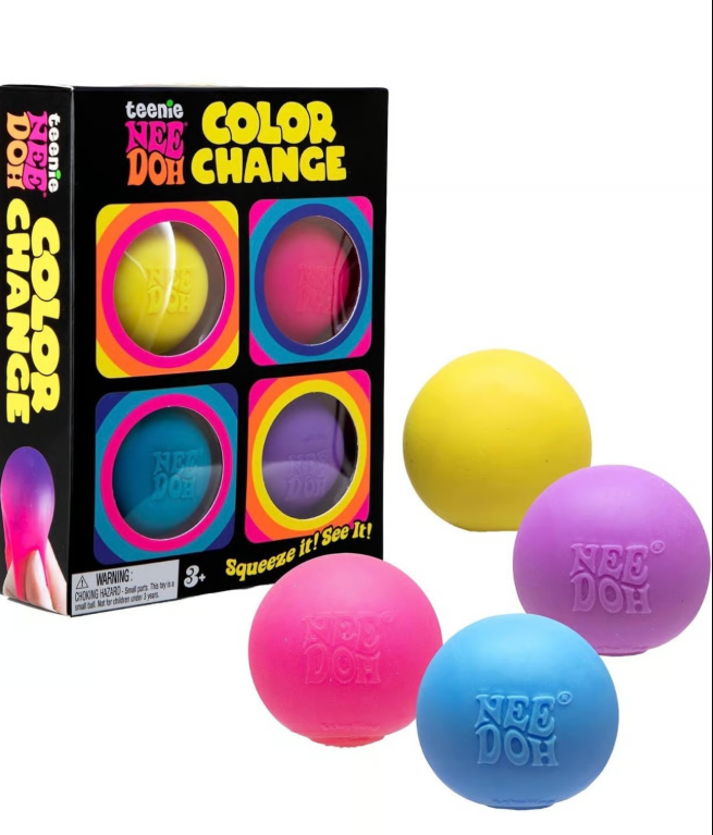 NeeDoh Teenie Color Change 4-Pack